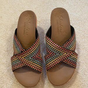 Skechers Cali Women's Beverlee Delighted Wedge Sandal - Size 7.5